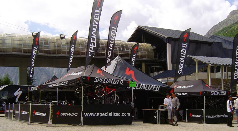 Barnum pliant 6x3 Specialized salon velo