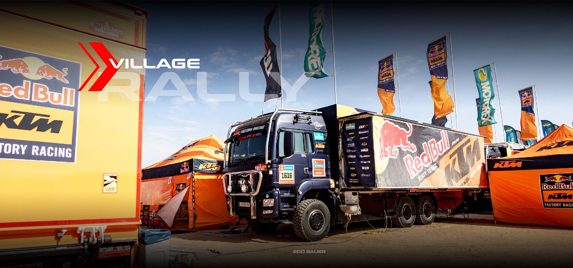 Barnum pliant 6x4 EXPOTENT Ktm Dakar Rallye moto